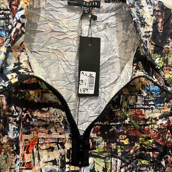 Multicolor Abstract Print Women's Dress - Picture 4 of 6